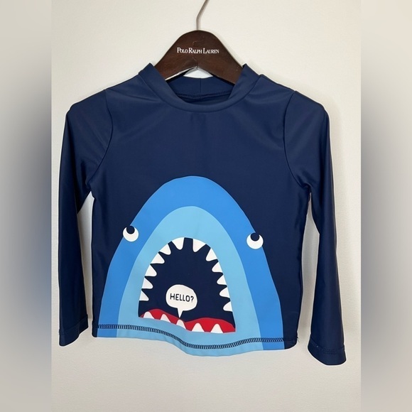 Toddler Rashguard swimsuit top, Simply Joy by Carters, 24 Months - Picture 1 of 6